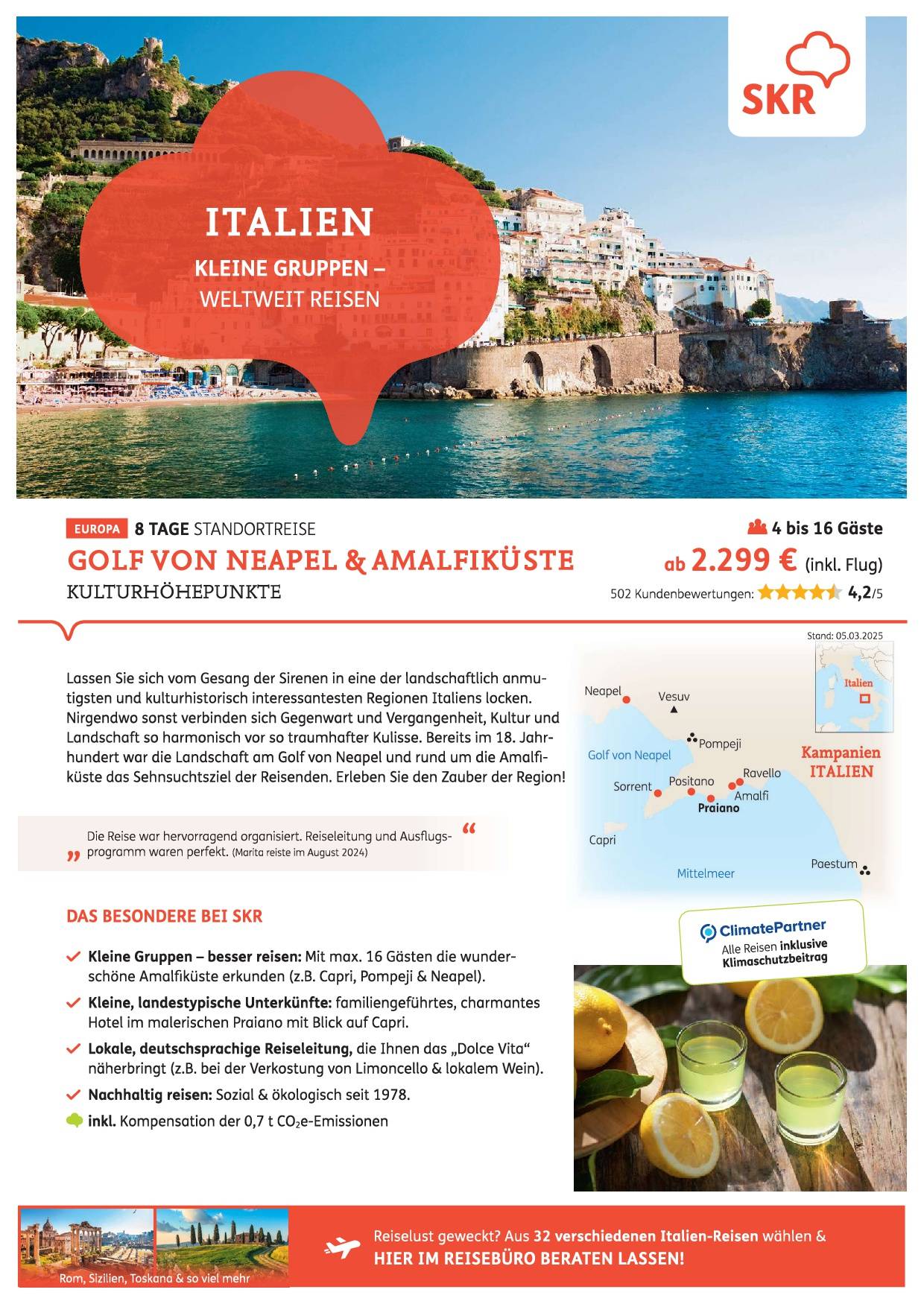 original SKR Reisen Italien ITASOK Schaufensteraushang pdf - SKR