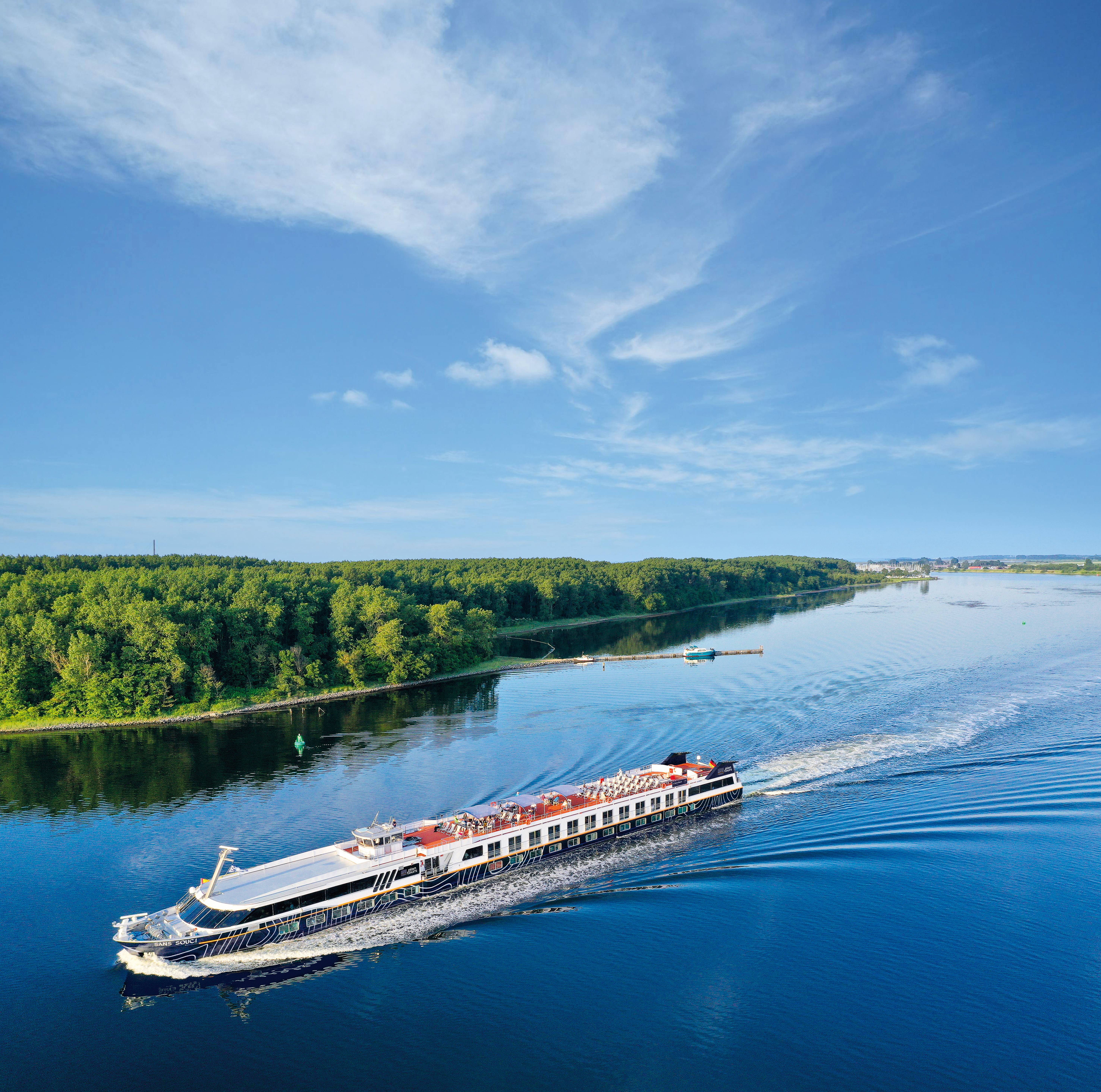 original MS-Sans-Souci-abends-auf-Veerse-Meer original MS-Sans-Souci-abends-auf-Veerse-Meer